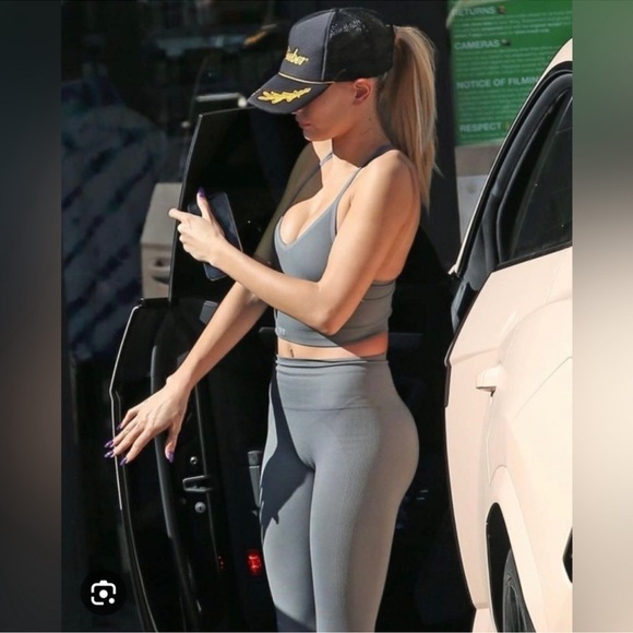 SET ACTIVE SCULPTFLEX high waisted Leggings in Gray women’s size S - Picture 4 of 10